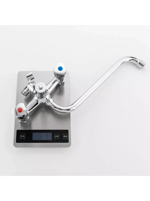 Смеситель Frud R22111, для ванны, с душевой лейкой, вентильный, хром