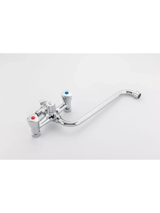 Смеситель Frud R22111, для ванны, с душевой лейкой, вентильный, хром