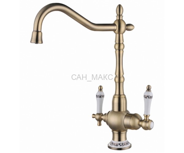 Смеситель для кухонной мойки ZORG Sanitary  (ZR 336 YF-50 BR)