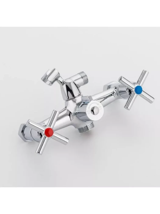 Смеситель для ванны Frud R22112, с душем, горизонтальный, хром