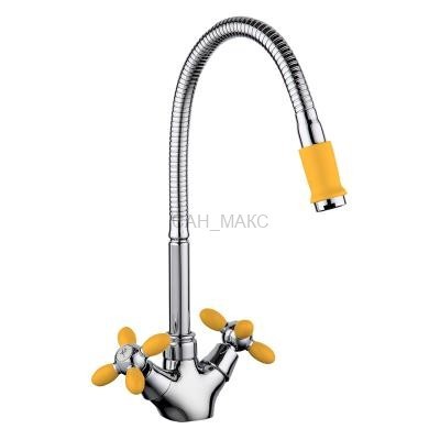 Смеситель для кухни с гибким изливом Frud R43127-9