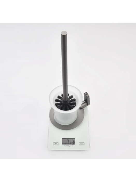 Ершик настенный Raglo R300.10.09, настенный, латунь, стекло, графит