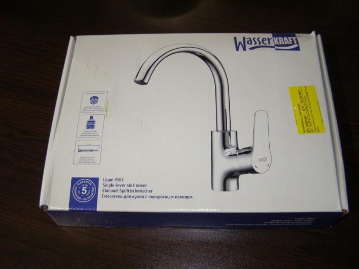 Смеситель для кухни Wasserkraft 4507