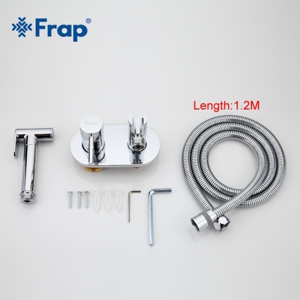 Смеситель гигиенический встраиваемый Frap F7505
