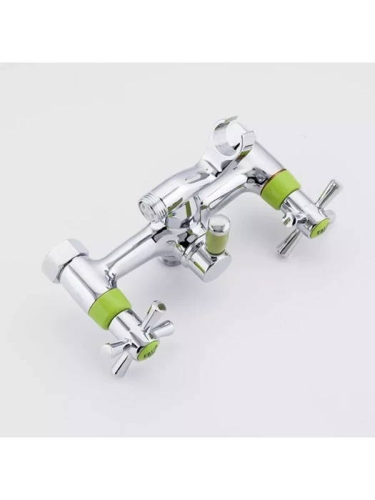 Смеситель Frud R22118-6, для ванны, с душевой лейкой, вентильный, зеленый