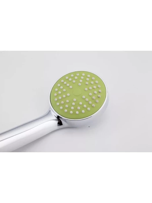 Смеситель Frud R22118-6, для ванны, с душевой лейкой, вентильный, зеленый