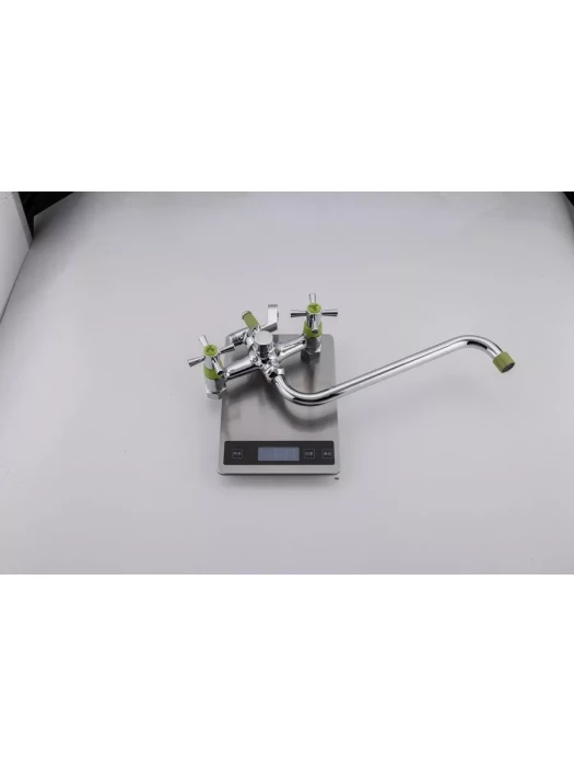 Смеситель Frud R22118-6, для ванны, с душевой лейкой, вентильный, зеленый