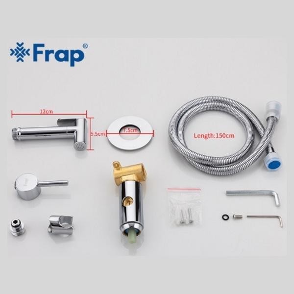 Смеситель гигиенический встраиваемый Frap F7505-2