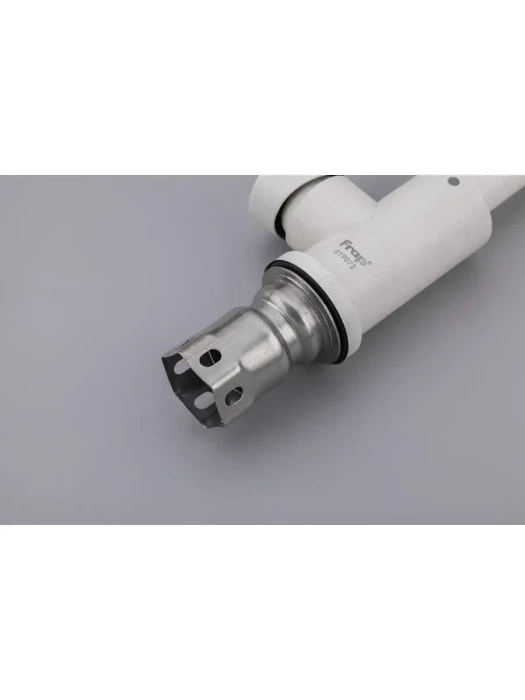 Смеситель для кухни Frap F40899-1, однорычажный, поворотный, белый