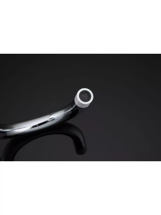 Смеситель для раковины Gappo Stella G1049, латунь, в цвете белый/хром