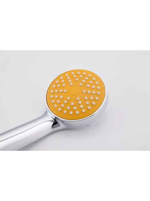 Смеситель Frud R22118-9, для ванны, с душевой лейкой, вентильный, оранжевый
