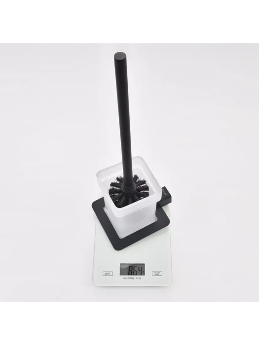 Ершик настенный Raglo R301.10.06, квадратный, матовый, черный