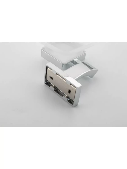 Мыльница Gappo G0702 для ванной, настенная, латунь, стекло, хром