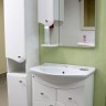 Шкаф-пенал для ванной напольный Belux П 30К Модена Левый
