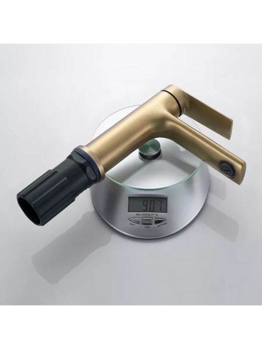 Смеситель Splenka S50.10.03, латунь, гибкий излив, система быстрого монтажа