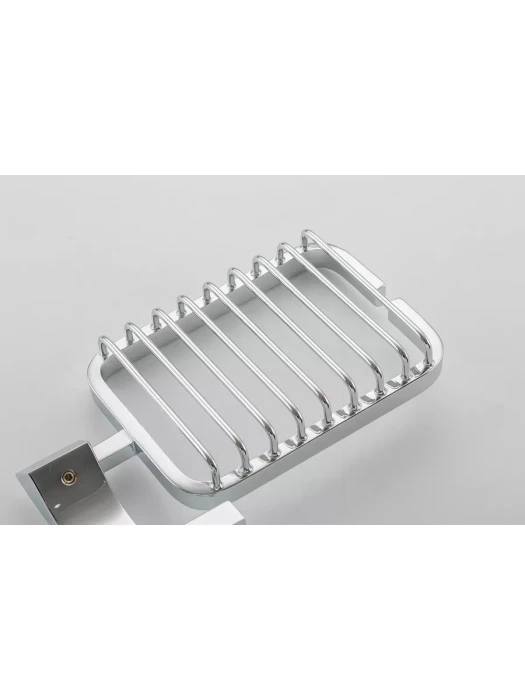 Мыльница Gappo G0702-10 для ванной, настенная, латунь, хромированный