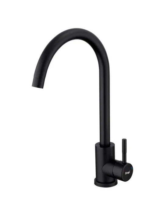 Смеситель Frap F40899-4, для кухни, черный, PVD покрытие, керамический картридж 35 мм