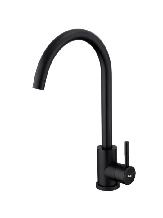 Смеситель Frap F40899-4, для кухни, черный, PVD покрытие, керамический картридж 35 мм