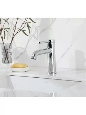 Смеситель для раковины Gappo G06 G1006, латунь, покрытие PVD, цвет хром