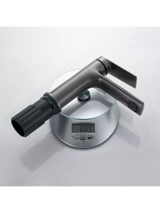 Смеситель для раковины Splenka S50.10.09, латунь, графитовый цвет