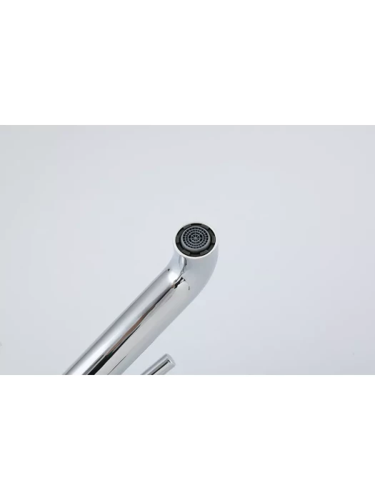 Смеситель для раковины высокий Gappo G06 G1006-2, латунь, хром