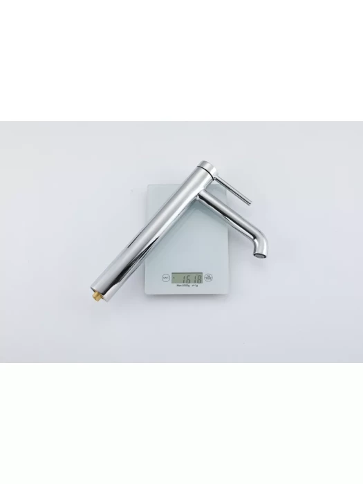 Смеситель для раковины высокий Gappo G06 G1006-2, латунь, хром