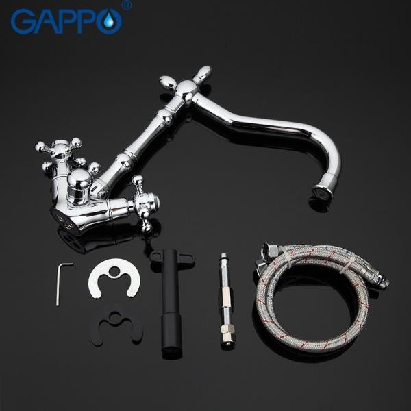 Смеситель для кухни с подключением к фильтру Gappo G4398-2