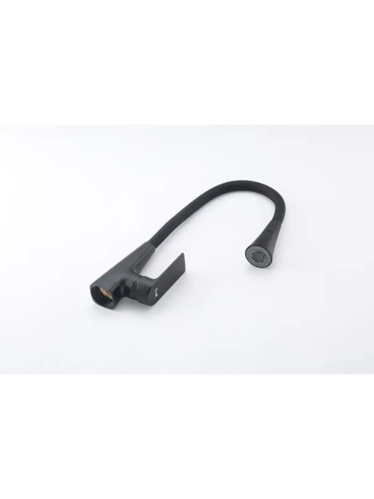 Смеситель для кухни Frap F4471-6, PVD покрытие, гибкий излив, черный