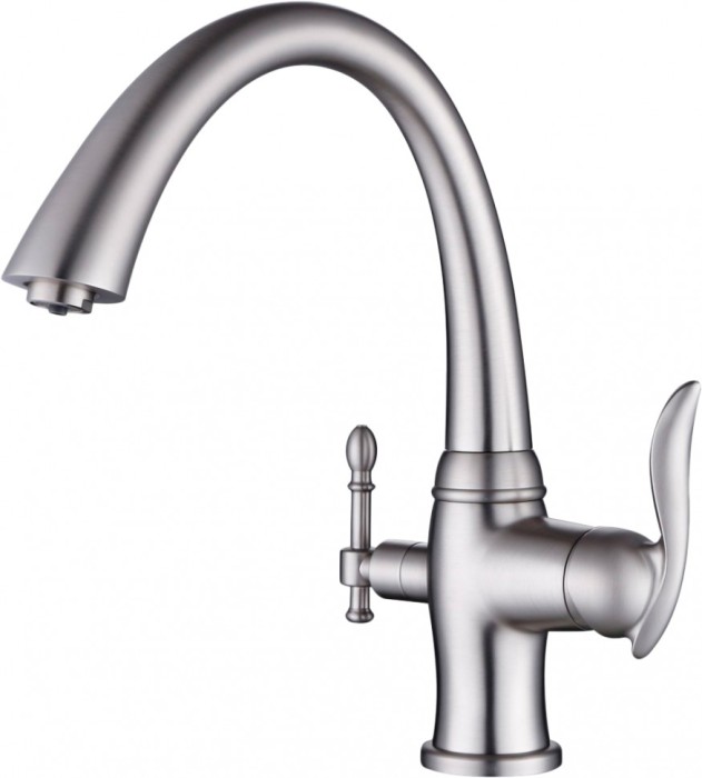 Смеситель для кухонной мойки ZORG Sanitary  (ZR 340 YF SATIN)