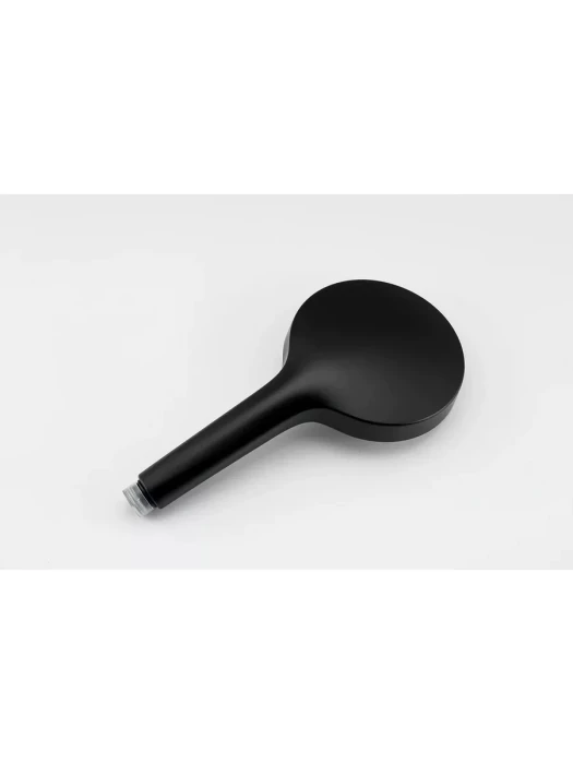 Душевая лейка Gappo G004, 3 режима, круглая, латунь, черный матовый