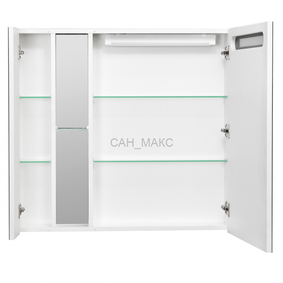 Зеркальный шкаф Aquaton Марко 100 белый (1A190402MO010)
