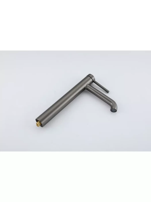 Смеситель для раковины высокий Gappo G06 G1006-29 оружейная сталь, латунь