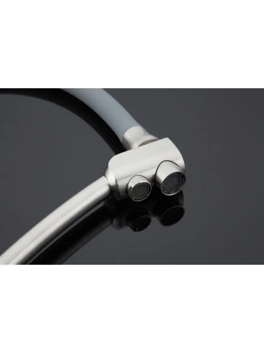 Смеситель для раковины Gappo G4398 хром с гибким изливом
