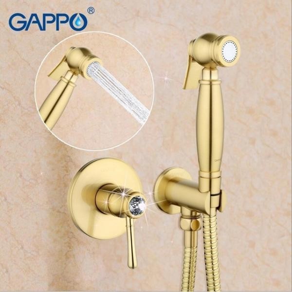 Смеситель гигиенический встраиваемый Gappo G7297-4