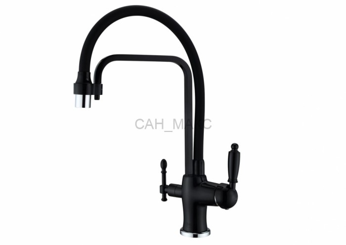 Смеситель для кухни под фильтр ZORG (ZR 342-6 YF BLACK)