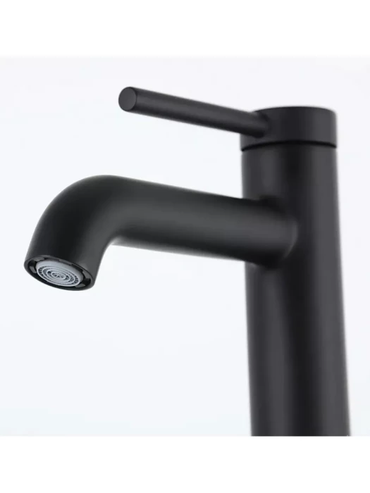 Смеситель для раковины Gappo G06 G1006-6, латунный, PVD покрытие, черный