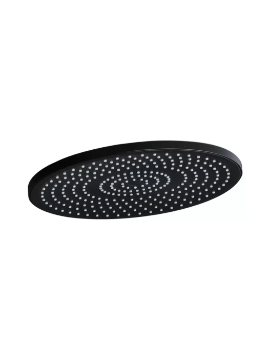 Верхний тропический душ Gappo G006-25 круглый, пластик, чёрный