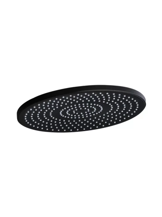 Верхний тропический душ Gappo G006-25 круглый, пластик, чёрный