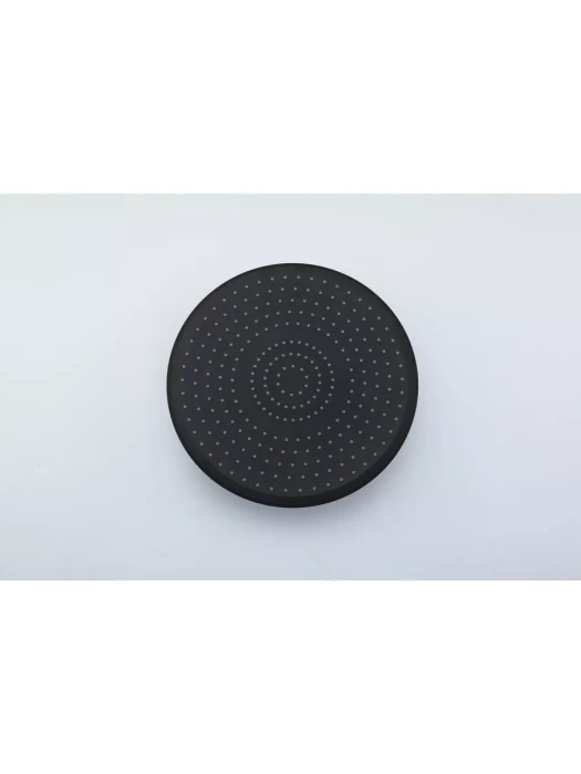 Верхний тропический душ Gappo G006-25 круглый, пластик, чёрный