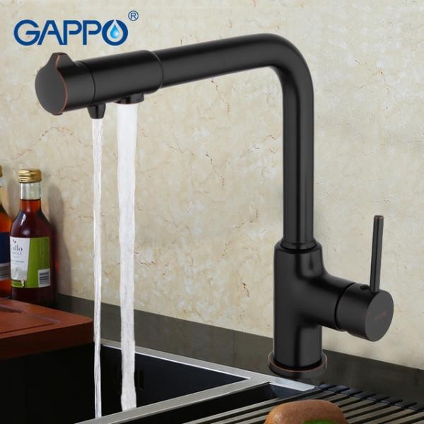 Смеситель для кухни с подключением к фильтру Gappo G4390-10