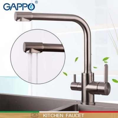 Смеситель для кухни с подключением к фильтру Gappo G4399-1