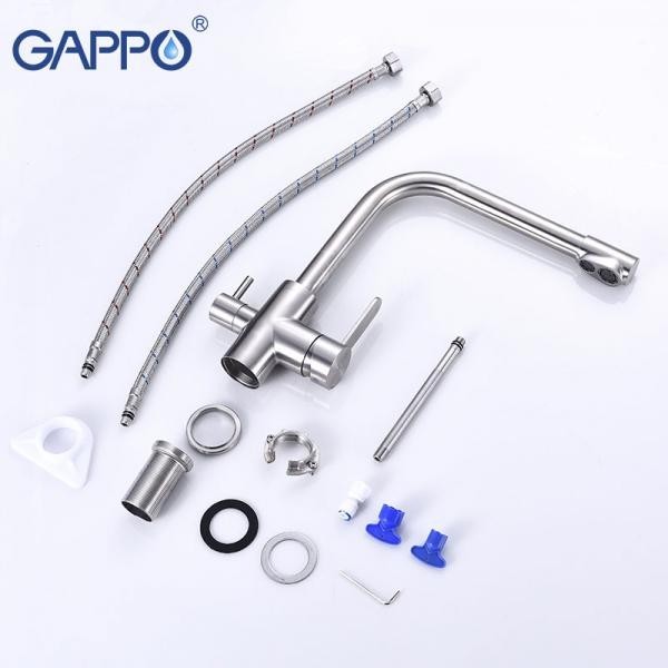 Смеситель для кухни с подключением к фильтру Gappo G4399-1