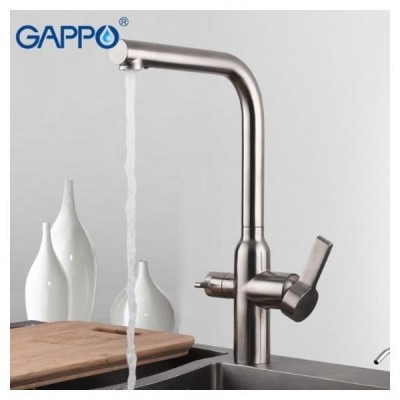 Смеситель для кухни с подключением к фильтру Gappo G4399-4