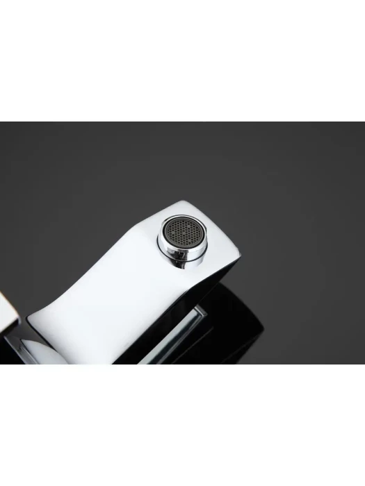 Смеситель для раковины низкий  Gappo G07 G1007,латунь, цвет  хром