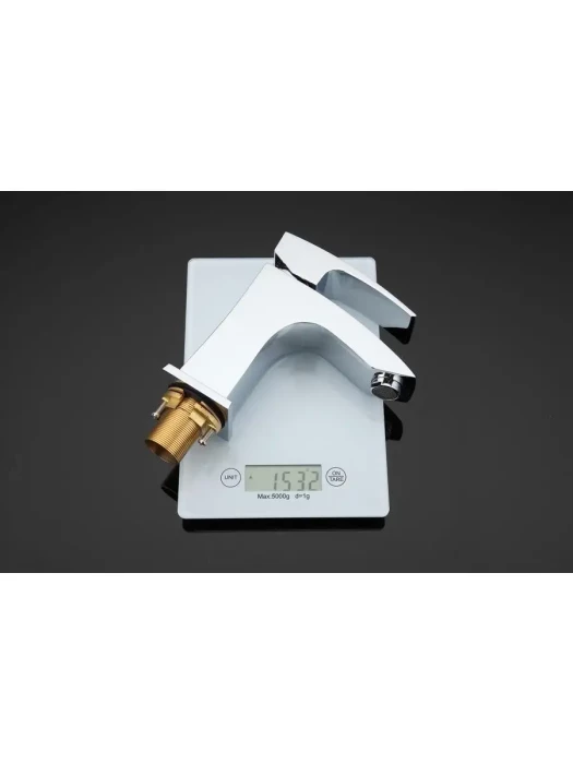 Смеситель для раковины низкий  Gappo G07 G1007,латунь, цвет  хром
