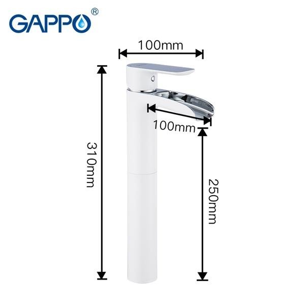 Смеситель для раковины Gappo G1048-31