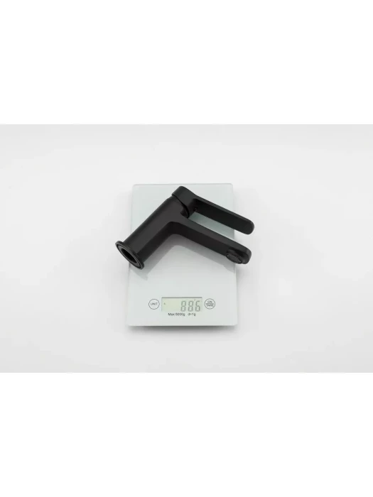 Смеситель для раковины Frap F1062, чёрный, латунь,