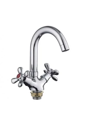 Смеситель Frap F13731-B, для раковины, поворотный, сенсорный, серый, 1/2"
