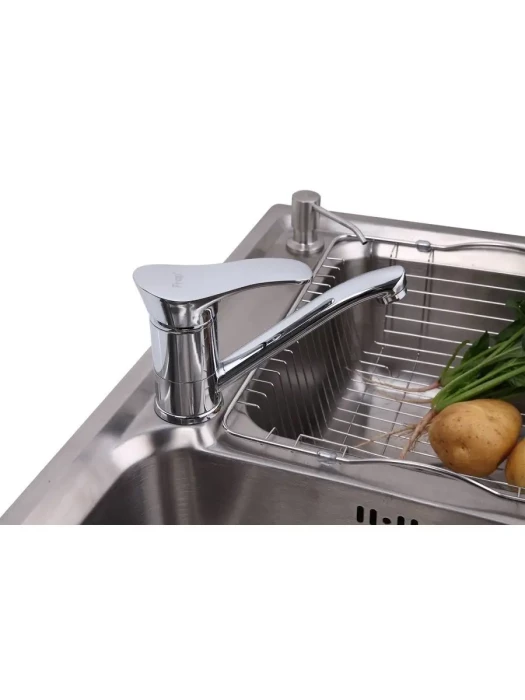 Смеситель для кухни Frap H01 F4501-2, хром, поворотный излив