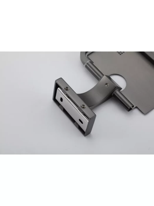 Держатель Gappo G0703-9 для туалетной бумаги, латунь, с крышкой, оружейная сталь